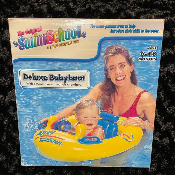 AQUA LEISURE The Original Swim School Deluxe Babyboat - Picture 1 of 6